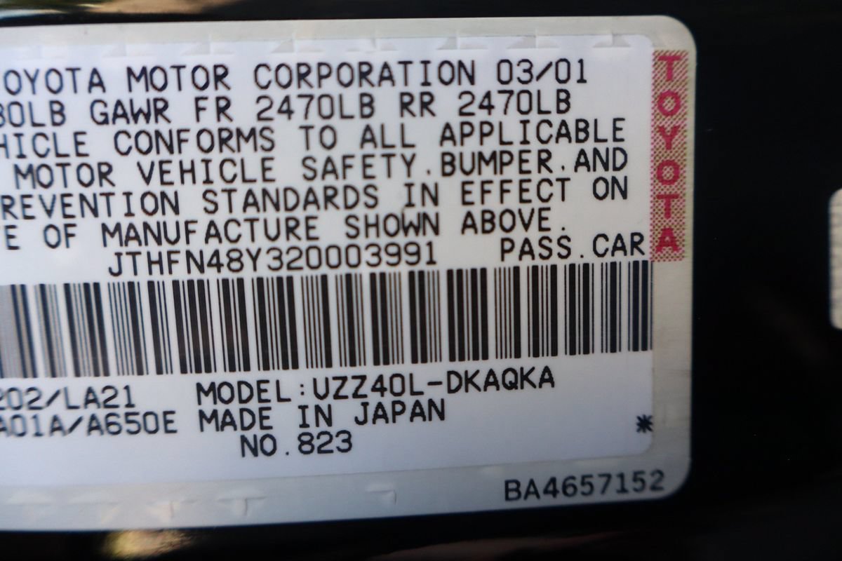 Used 2002 Lexus SC 430 Convertible RWD image 40