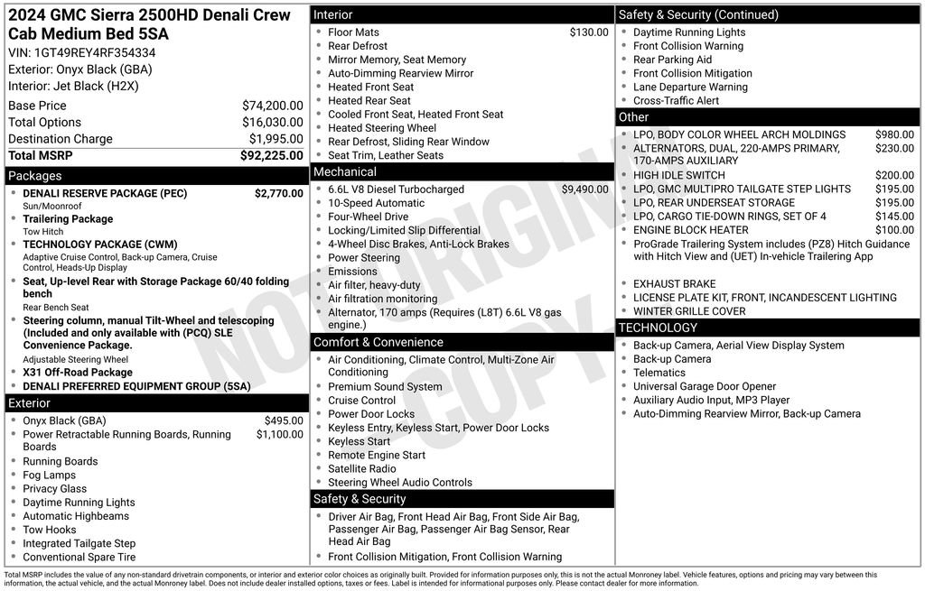 Certified 2024 GMC Sierra 2500 Denali w/ Denali Reserve Package image 34