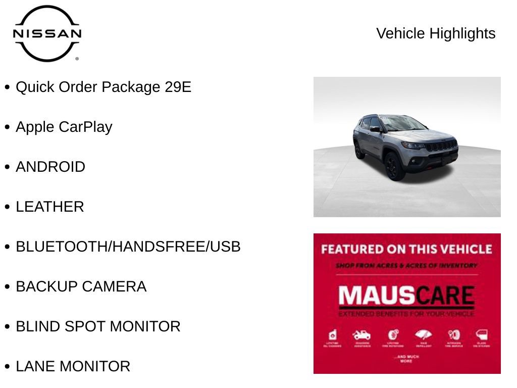 Used 2023 Jeep Compass Trailhawk image 15