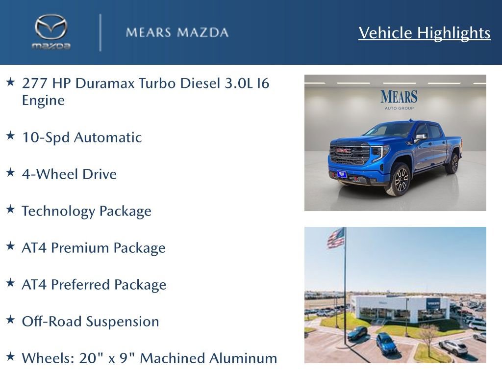Used 2022 GMC Sierra 1500 AT4 w/ AT4 Premium Package image 2