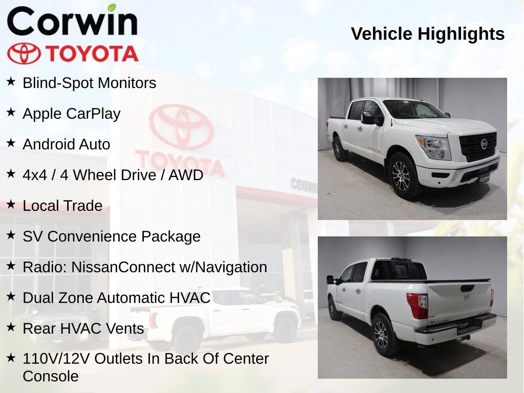 Used 2020 Nissan Titan SV w/ SV Convenience Package AWD/4WD image 11