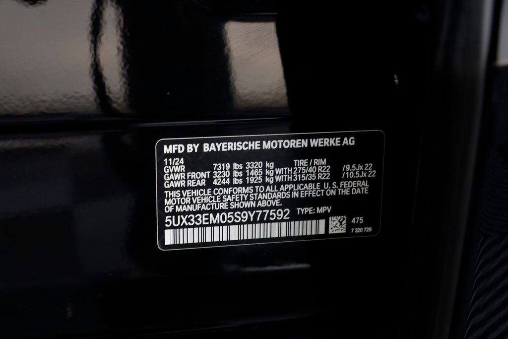 Certified 2025 BMW X7 M60i AWD/4WD image 25