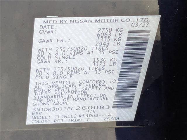 Used 2023 Nissan Pathfinder Platinum w/ Cargo Package image 27