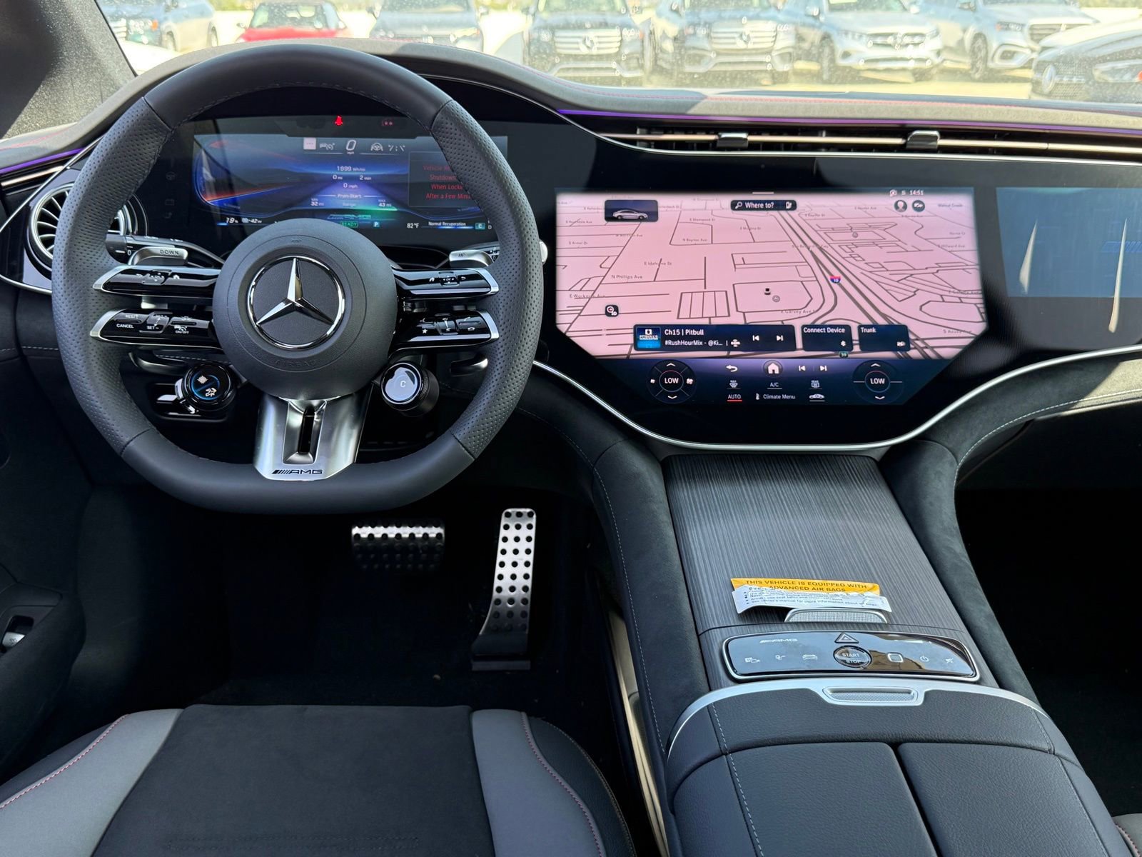New 2025 Mercedes-Benz EQE AMG 4MATIC Sedan image 23