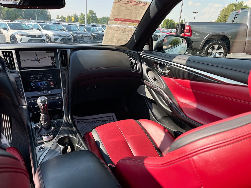 Used 2022 INFINITI Q60 Red Sport 400 w/ Cargo Package image 25