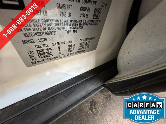 Used 2020 Chevrolet Trax LS w/ Tint and Cruise Package AWD/4WD image 28