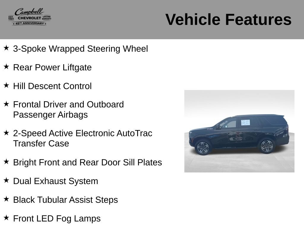 Used 2025 Chevrolet Tahoe Z71 AWD/4WD image 26