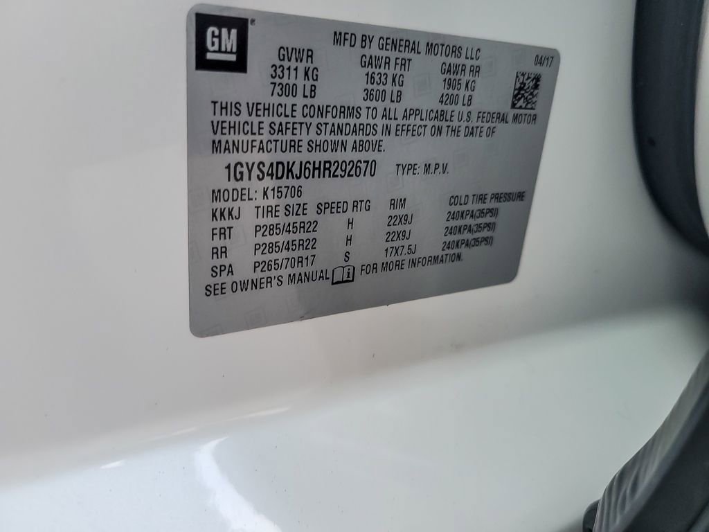 Certified 2017 Cadillac Escalade Platinum image 28