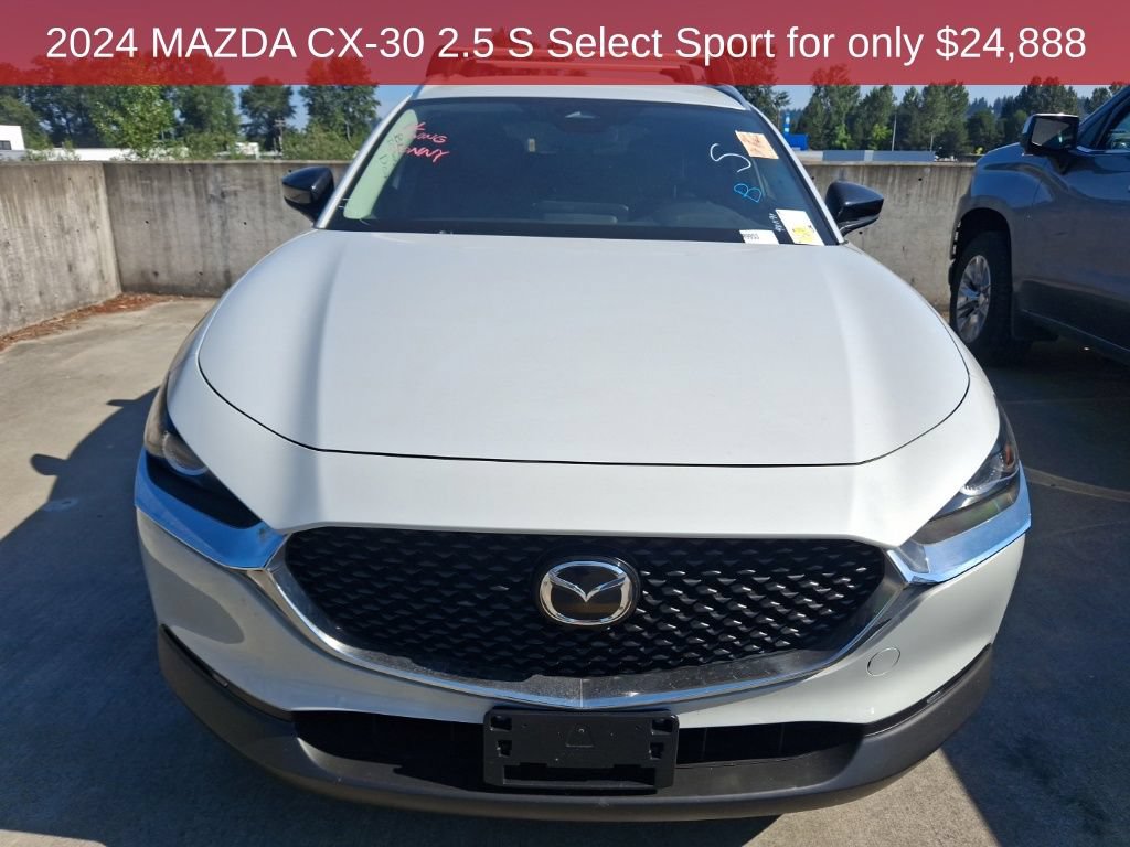 Used 2024 MAZDA CX-30 AWD 2.5 S w/ Select Sport Pkg image 3