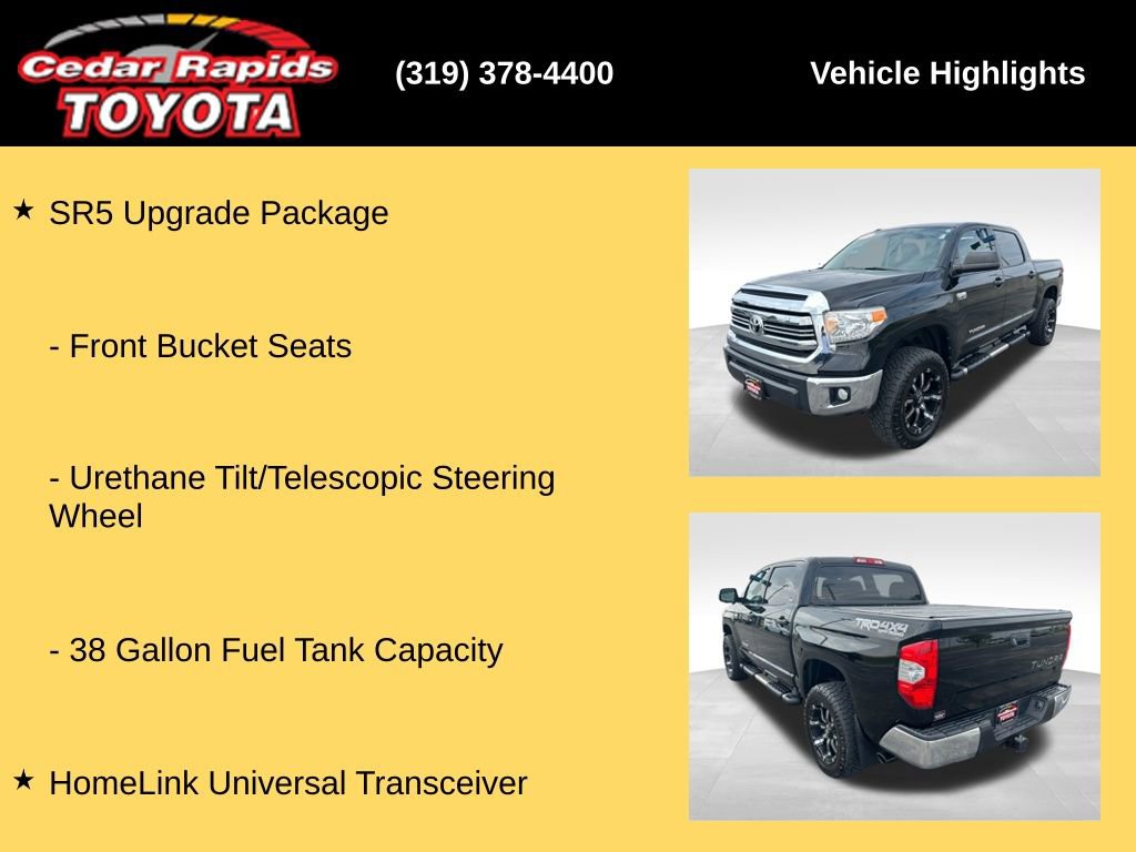 Used 2017 Toyota Tundra SR5 AWD/4WD image 29