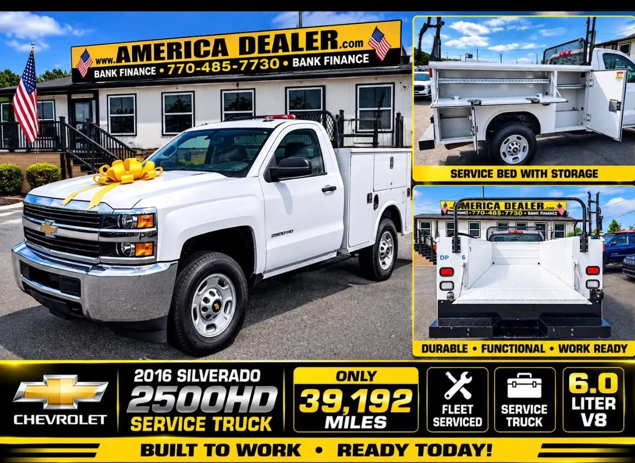 Used 2016 Chevrolet Silverado 2500 W/T