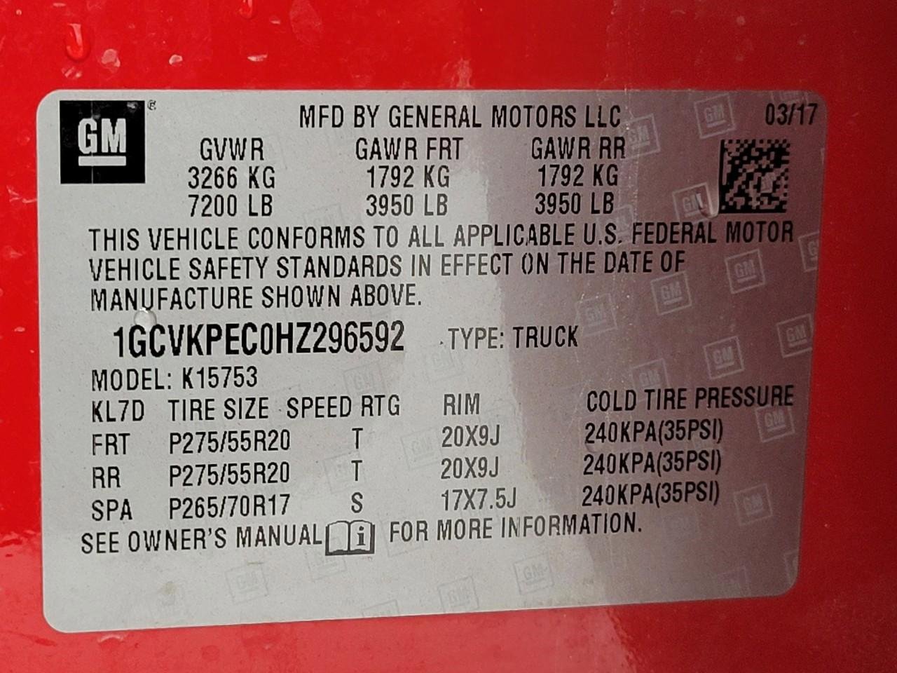 Used 2017 Chevrolet Silverado 1500 Custom w/ Custom Convenience Package AWD/4WD image 27