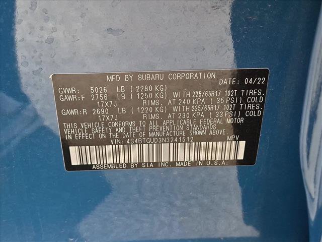 Used 2022 Subaru Outback Wilderness AWD/4WD image 13