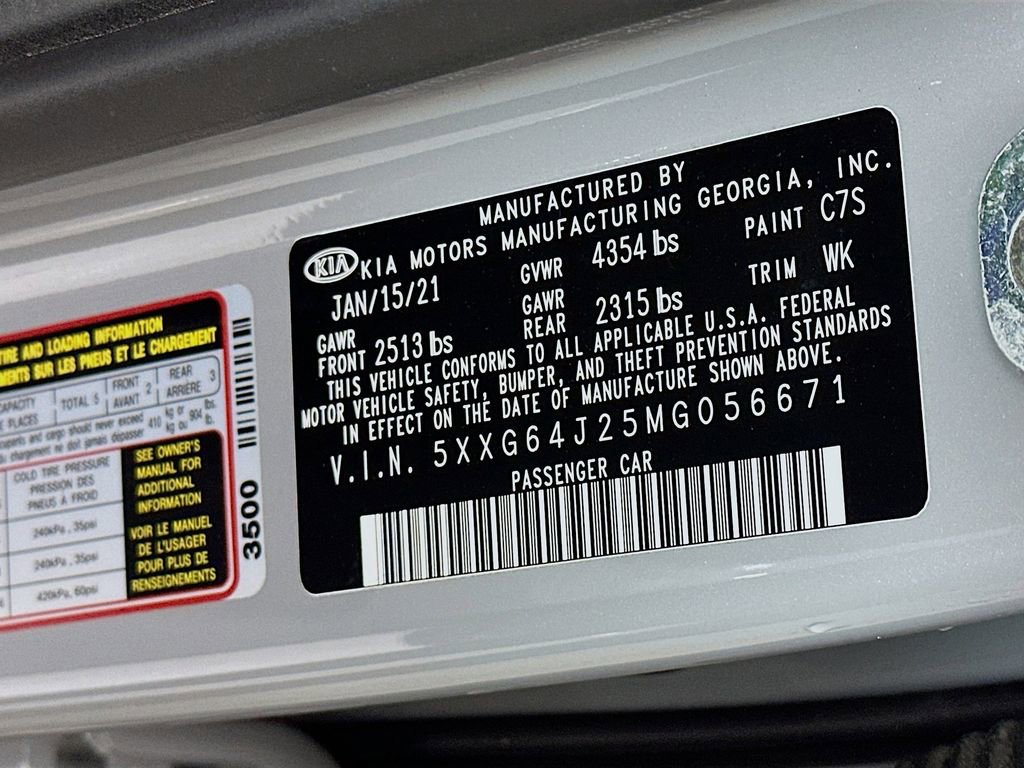 Certified 2021 Kia K5 GT-Line FWD image 32