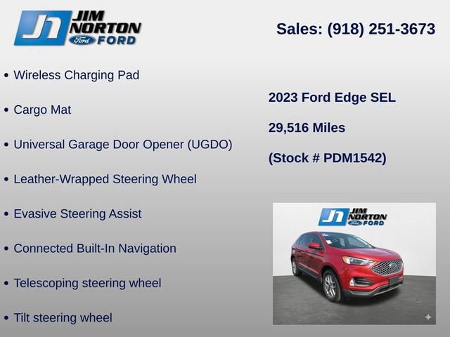 Used 2023 Ford Edge SEL w/ Convenience Package image 17