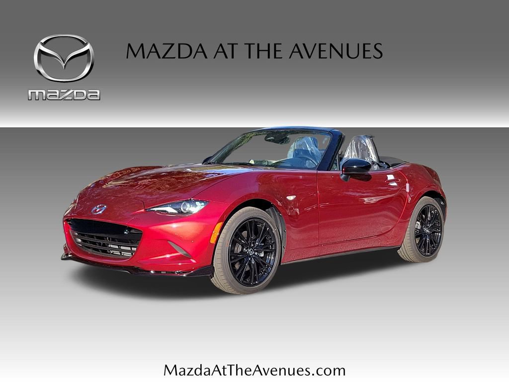 New 2026 MAZDA MX-5 Miata Club w/ Interior Package RWD image 1
