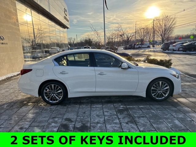 Certified 2022 INFINITI Q50 Luxe w/ Cargo Package image 8