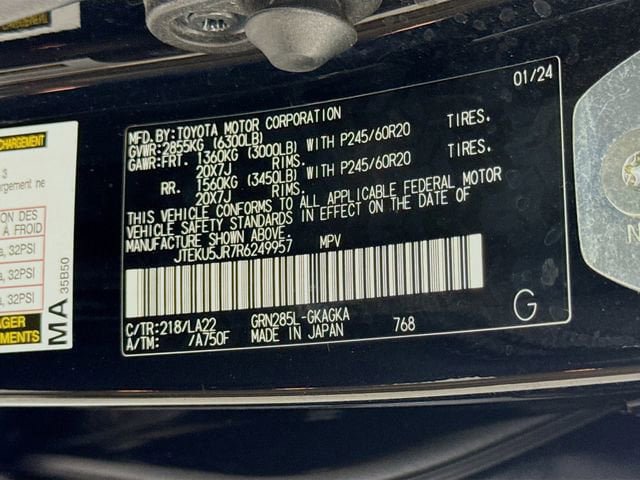 Certified 2024 Toyota 4Runner Limited AWD/4WD image 35