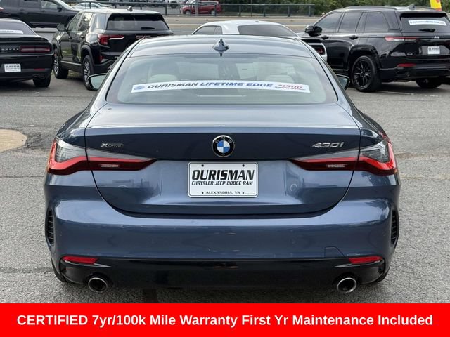 Used 2021 BMW 430i xDrive Coupe w/ Premium Package AWD/4WD image 4