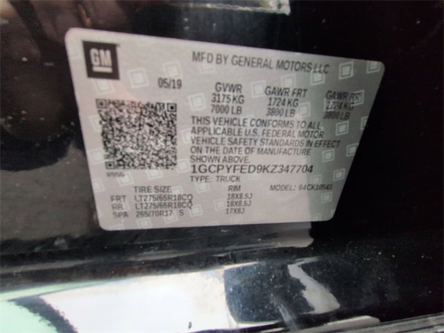 Used 2019 Chevrolet Silverado 1500 LT Trail Boss image 35