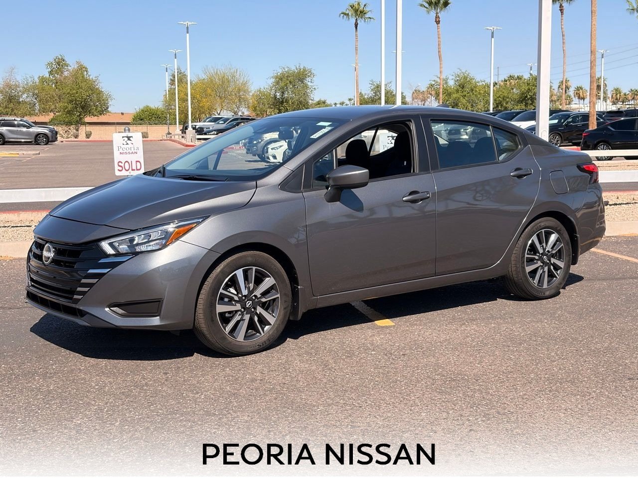 Certified 2025 Nissan Versa SV w/ Trunk Package FWD image 1