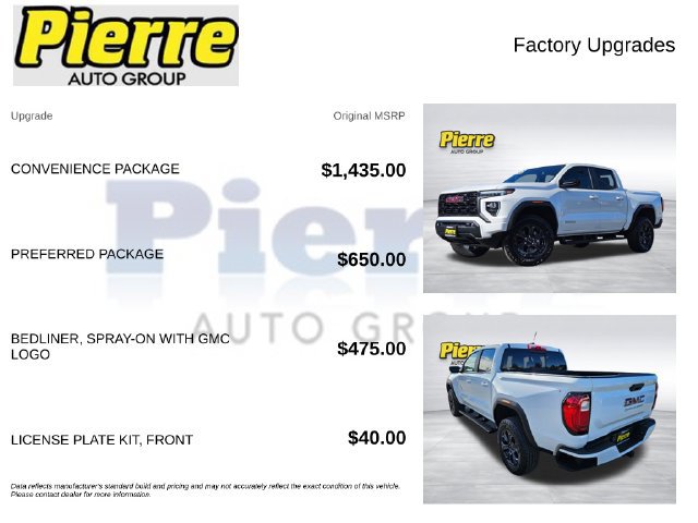 Used 2025 GMC Canyon Elevation w/ Convenience Package RWD image 14
