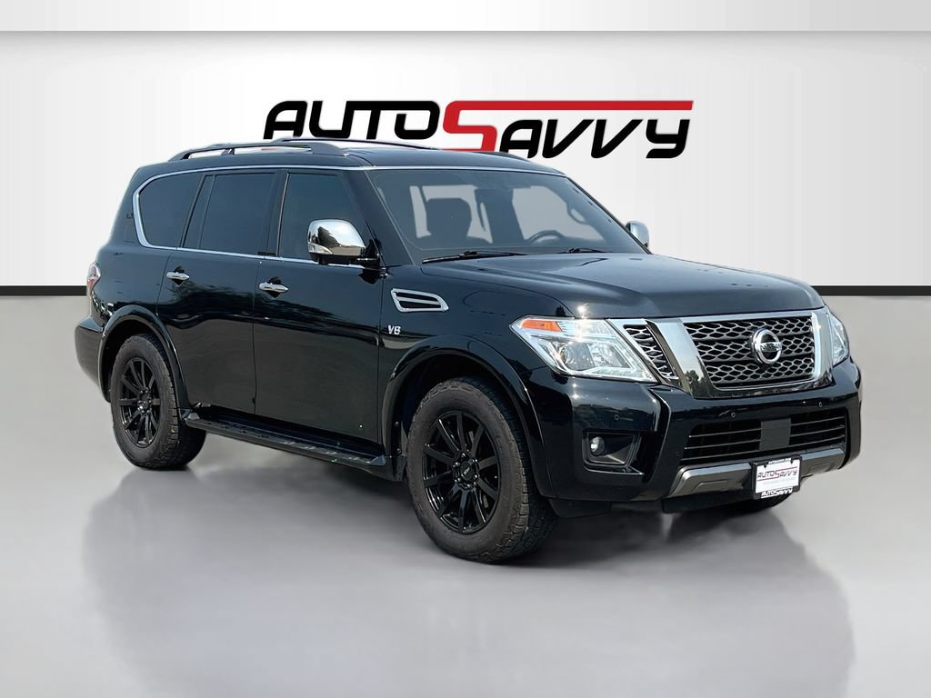 Used 2019 Nissan Armada Platinum w/ Captain's Chairs Package