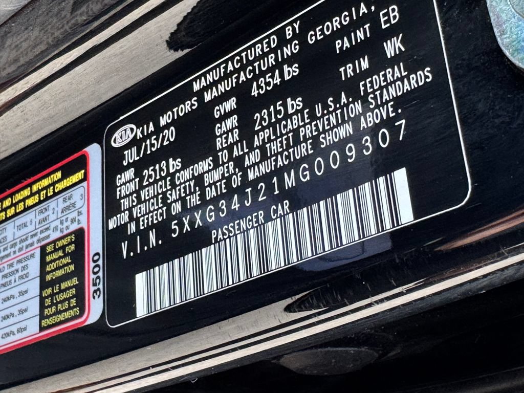 Used 2021 Kia K5 EX FWD image 34