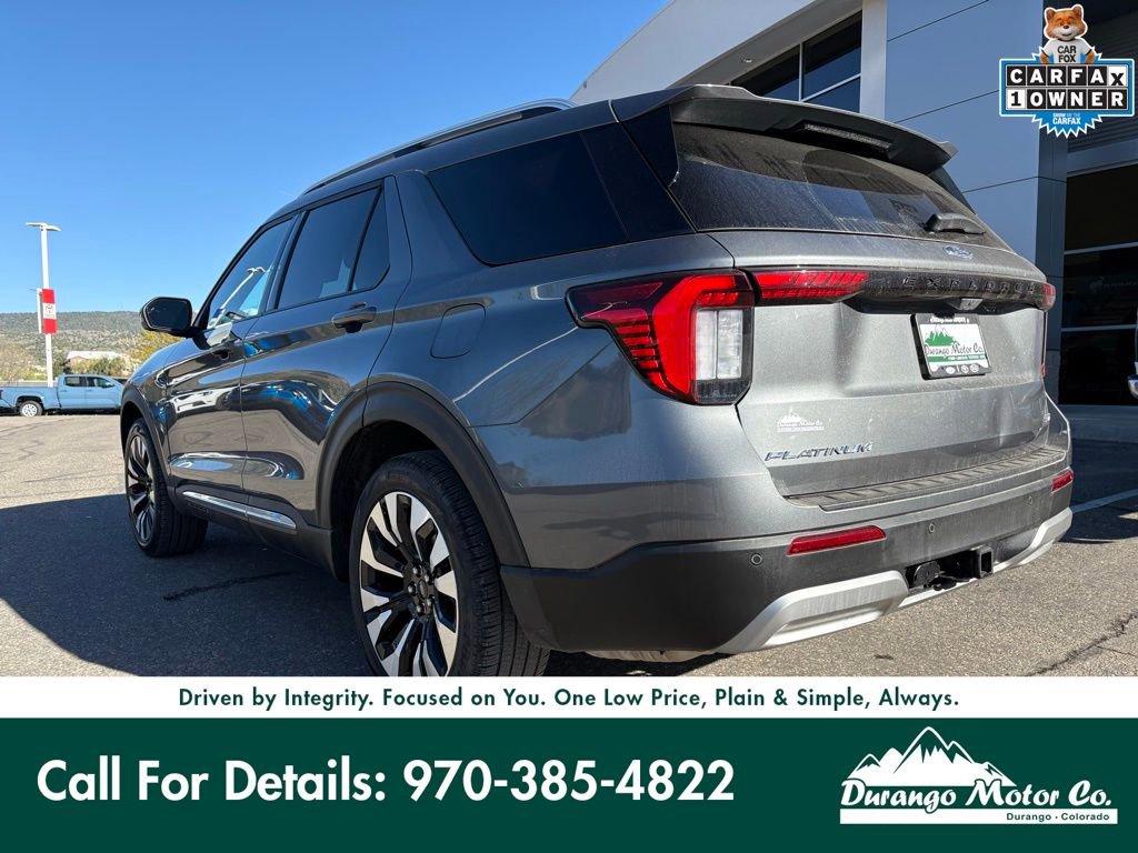 Certified 2025 Ford Explorer Platinum w/ LUX Leather Package image 5