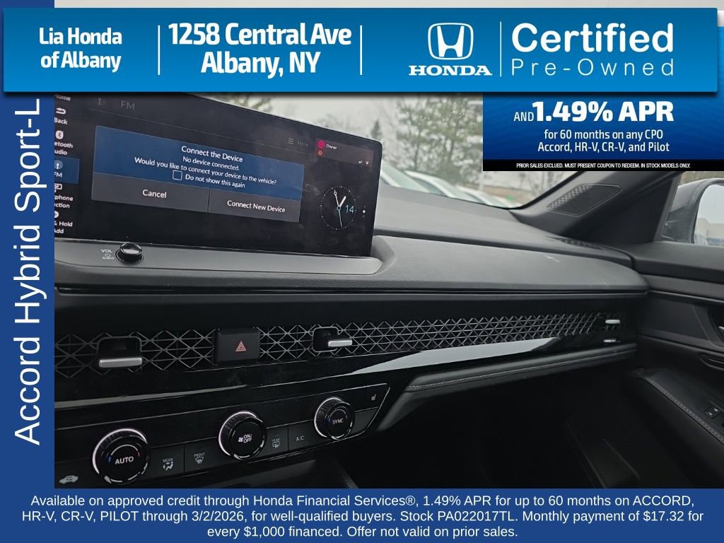 Certified 2023 Honda Accord Sport image 17