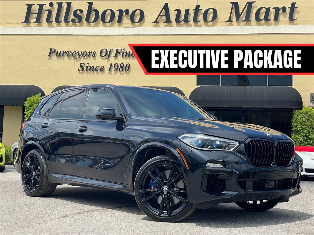 Used 2020 BMW X5 M50i w/ Executive Package AWD/4WD image 1