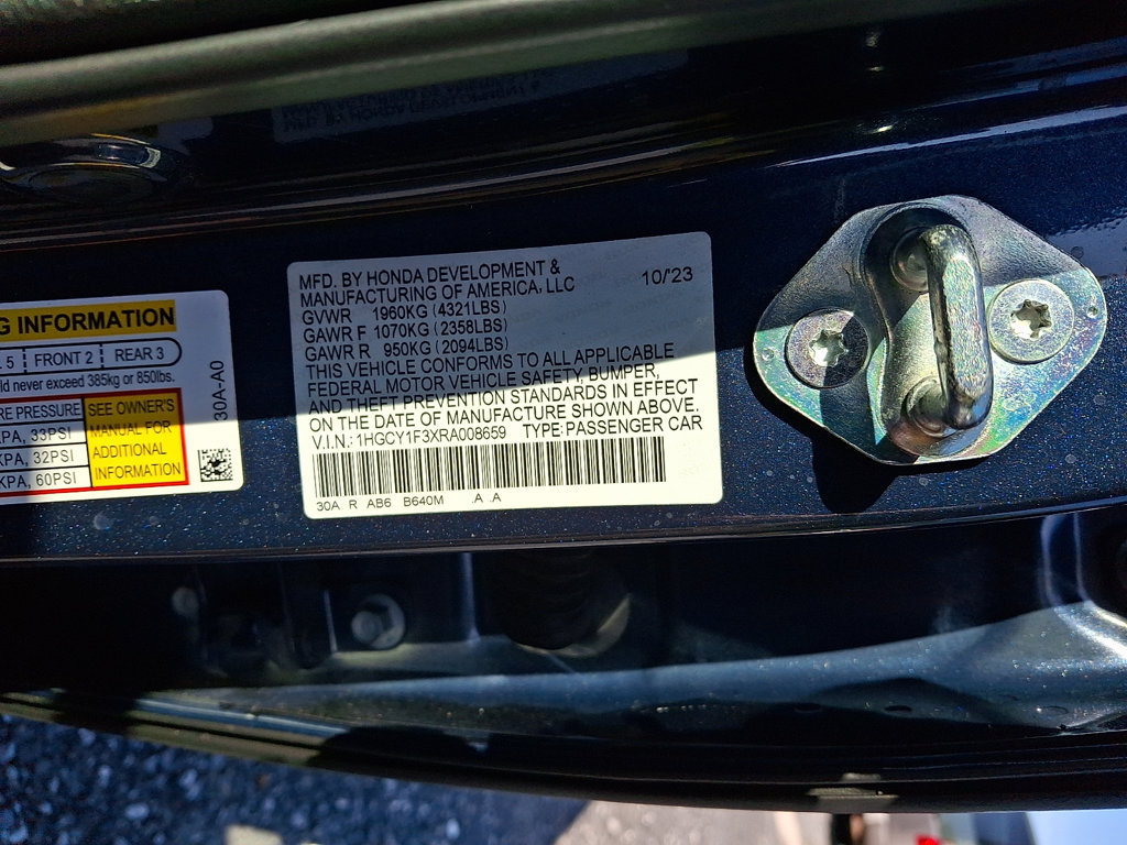 Used 2024 Honda Accord EX image 28