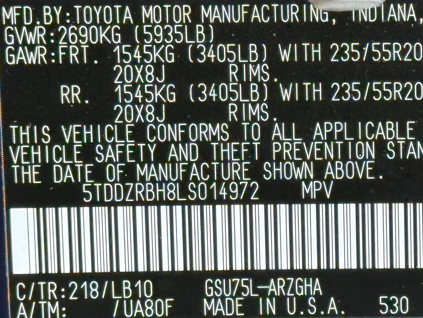 Used 2020 Toyota Highlander Limited AWD/4WD image 51