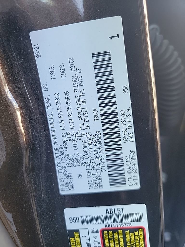 Used 2021 Toyota Tundra 1794 Edition image 4