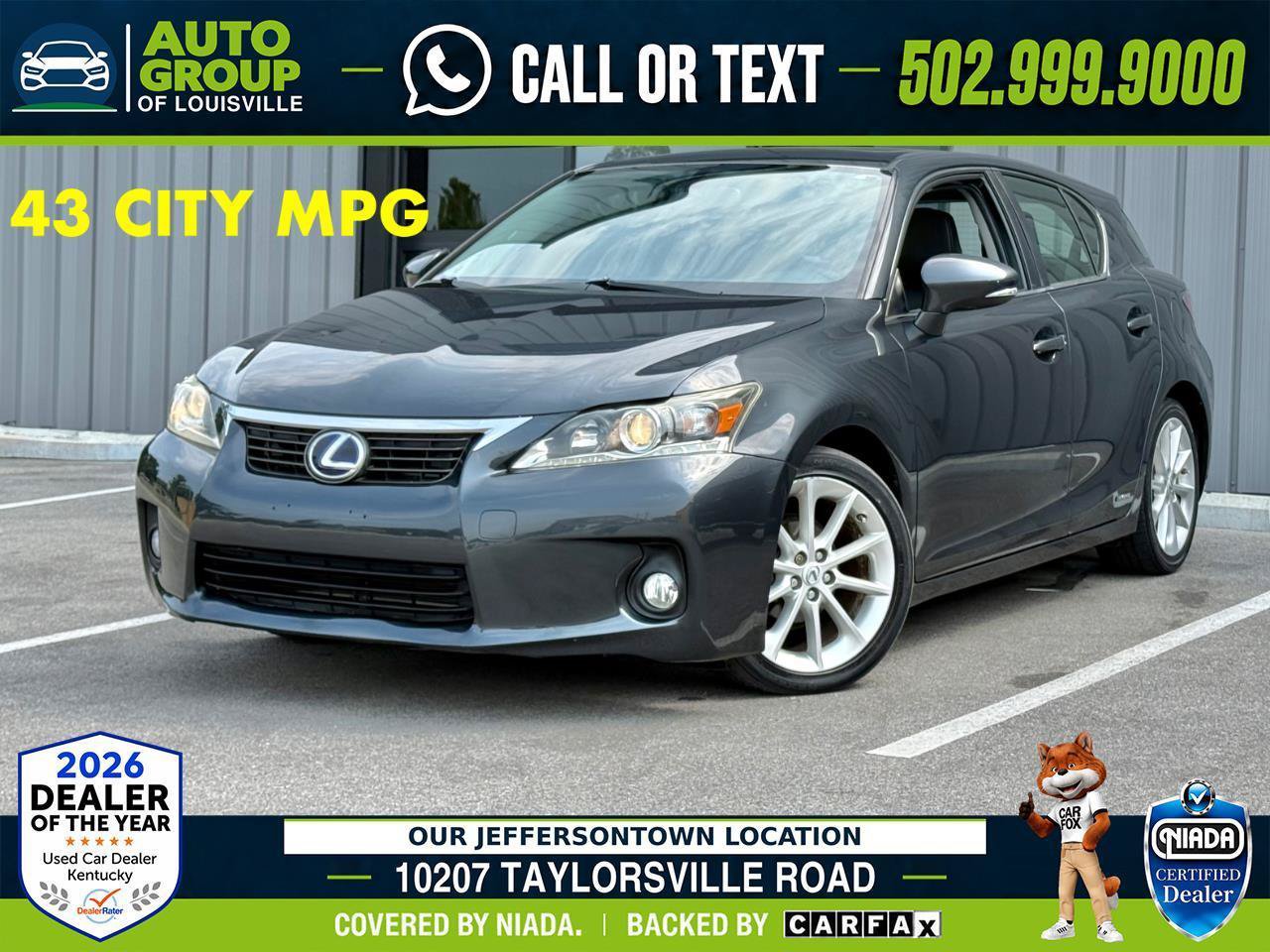 Used 2011 Lexus CT 200h Premium