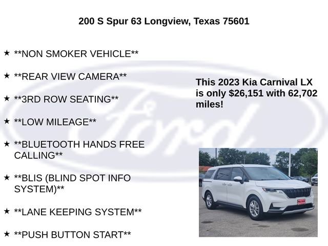 Used 2023 Kia Carnival LX image 5