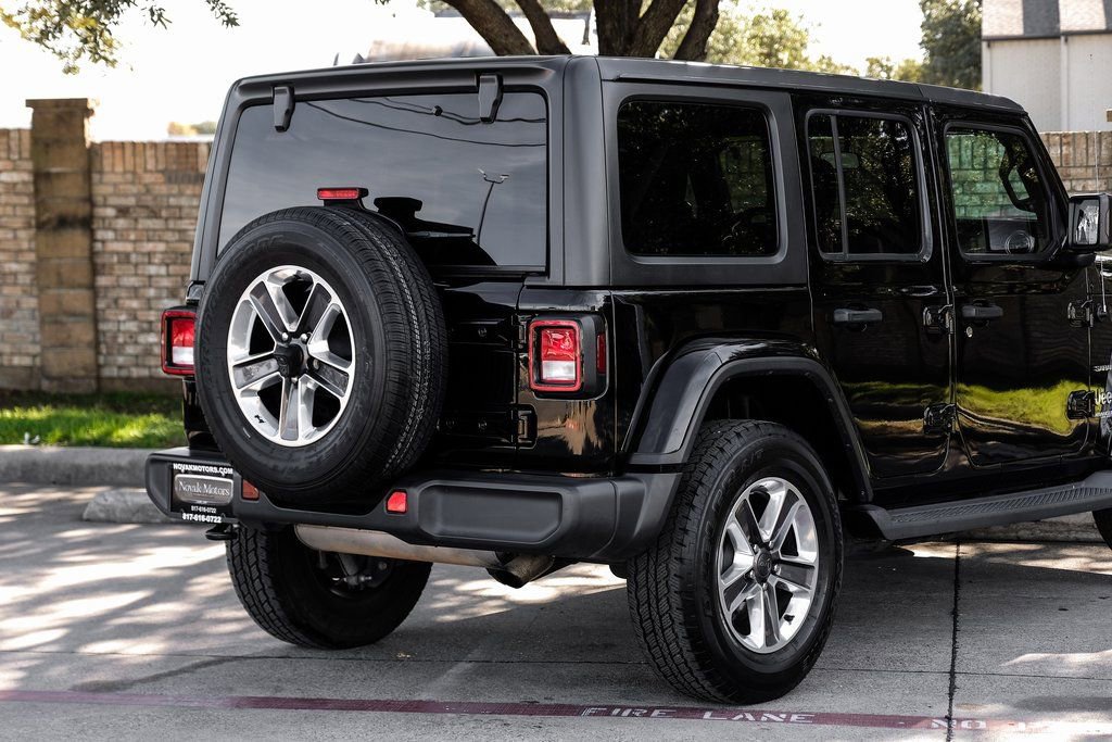 Used 2020 Jeep Wrangler Unlimited Sahara image 16