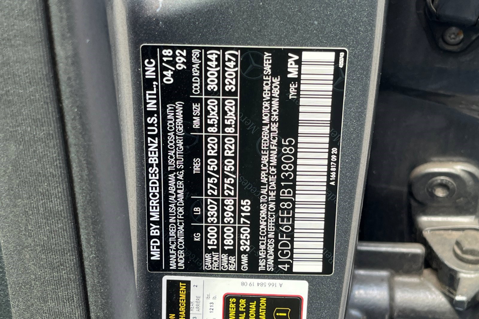 Used 2018 Mercedes-Benz GLS 450 4MATIC image 8