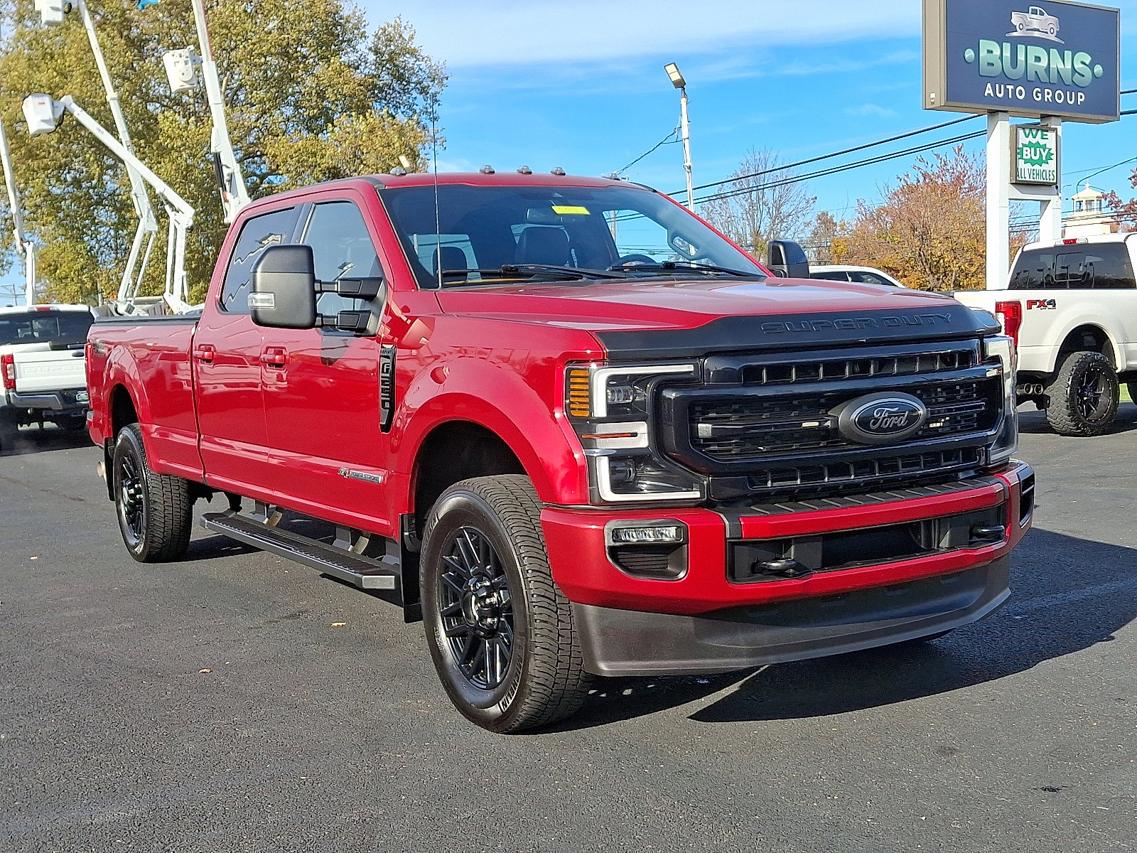 Used 2022 Ford F250 Lariat w/ Black Appearance Package image 2