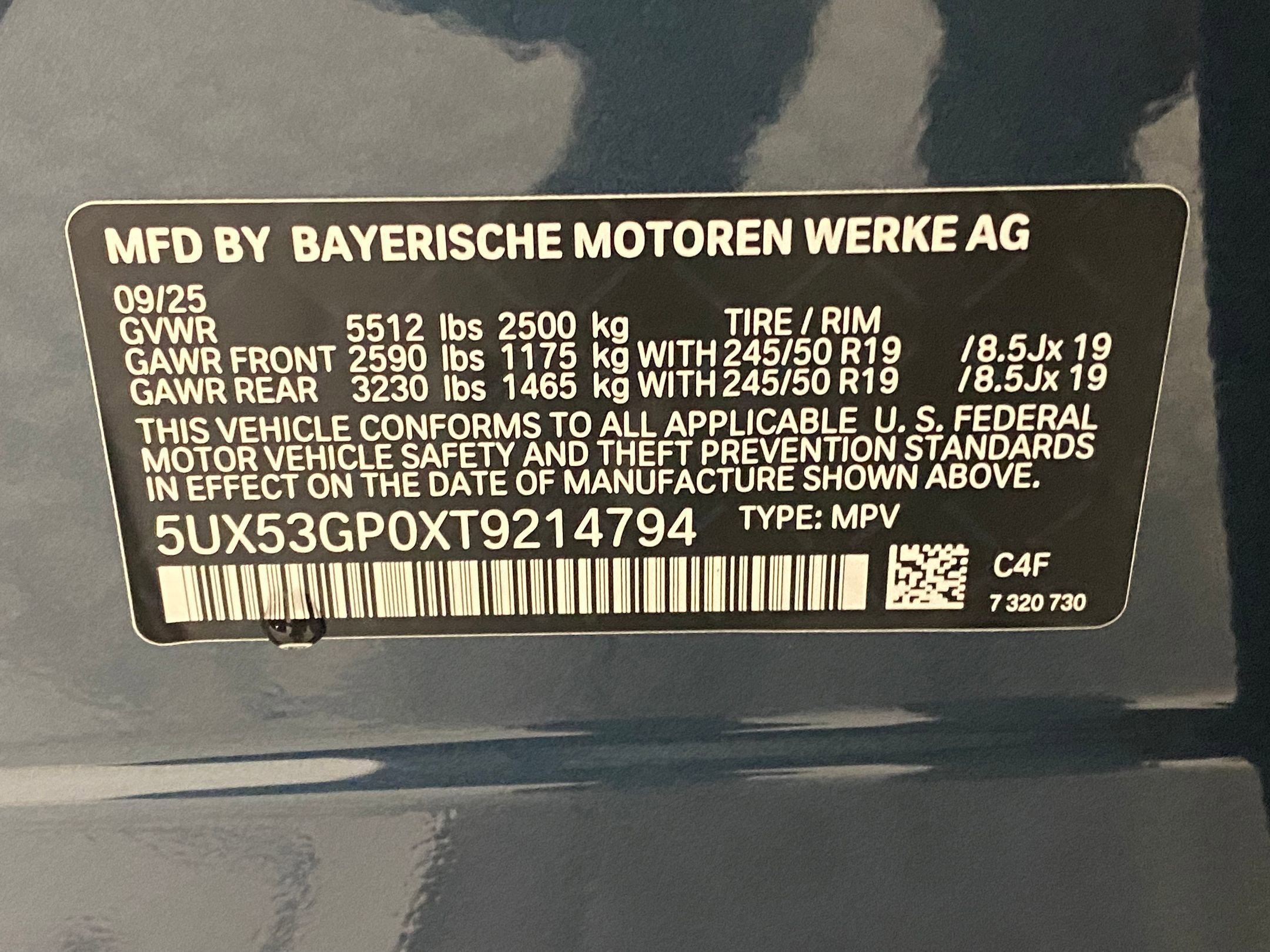 Used 2026 BMW X3 xDrive30 w/ Convenience Package AWD/4WD image 21