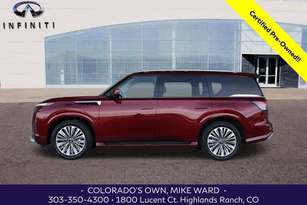 Certified 2025 INFINITI QX80 Sensory video 2