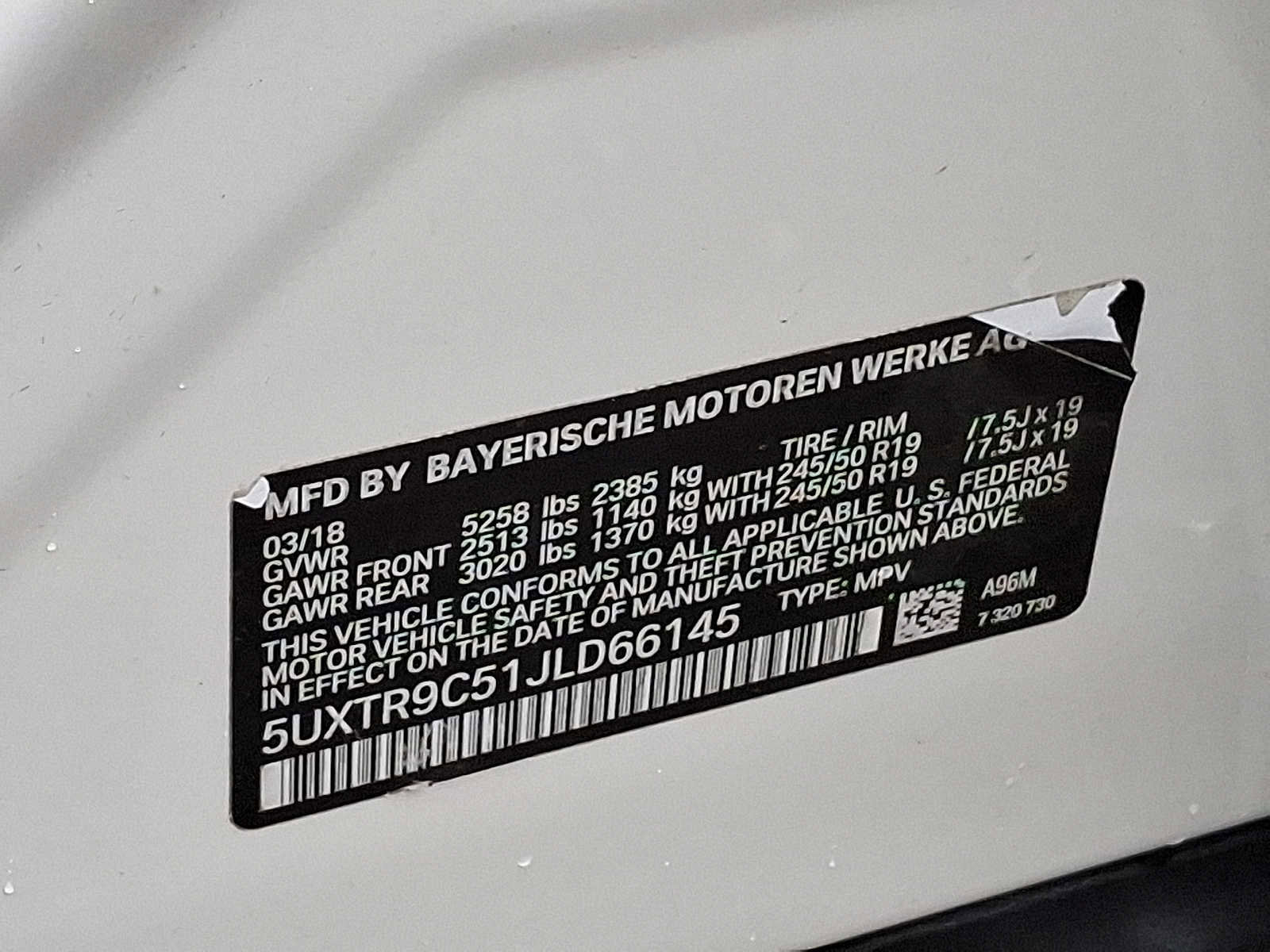 Used 2018 BMW X3 xDrive30i image 27