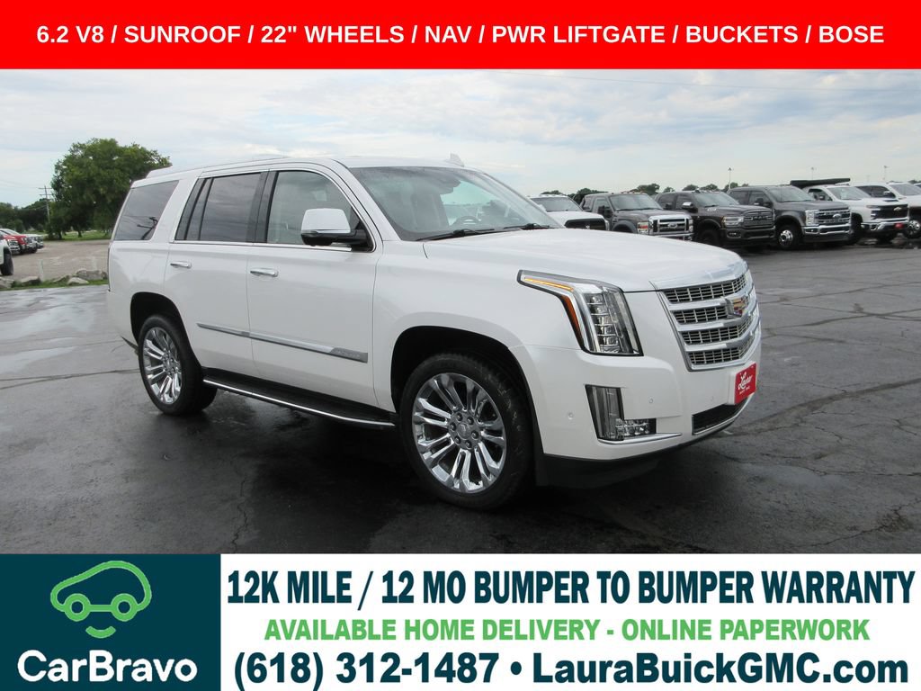 Certified 2018 Cadillac Escalade Luxury w/ LPO, Radiant Package AWD/4WD image 1