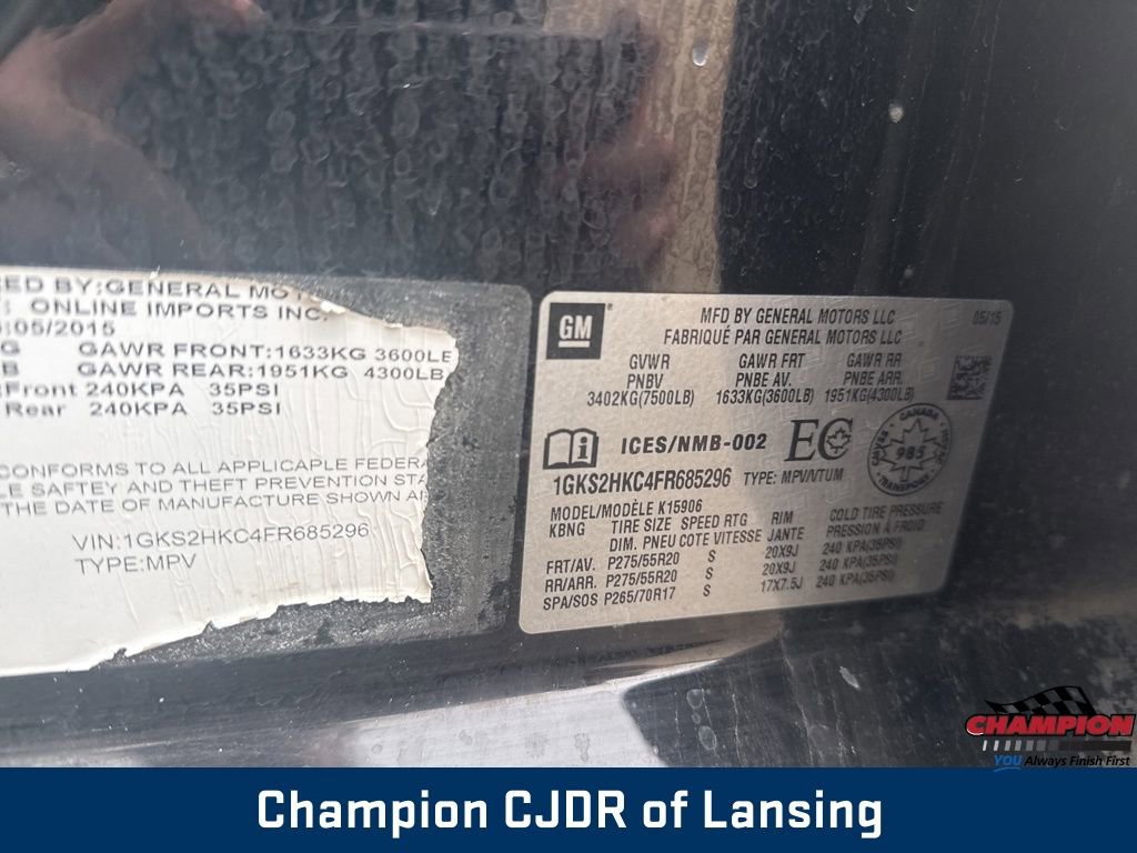 Used 2015 GMC Yukon XL SLT image 20