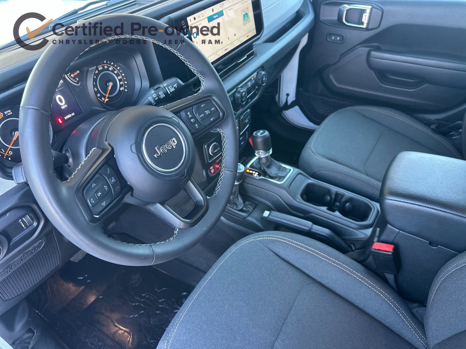 Certified 2025 Jeep Wrangler Unlimited Sport AWD/4WD image 11