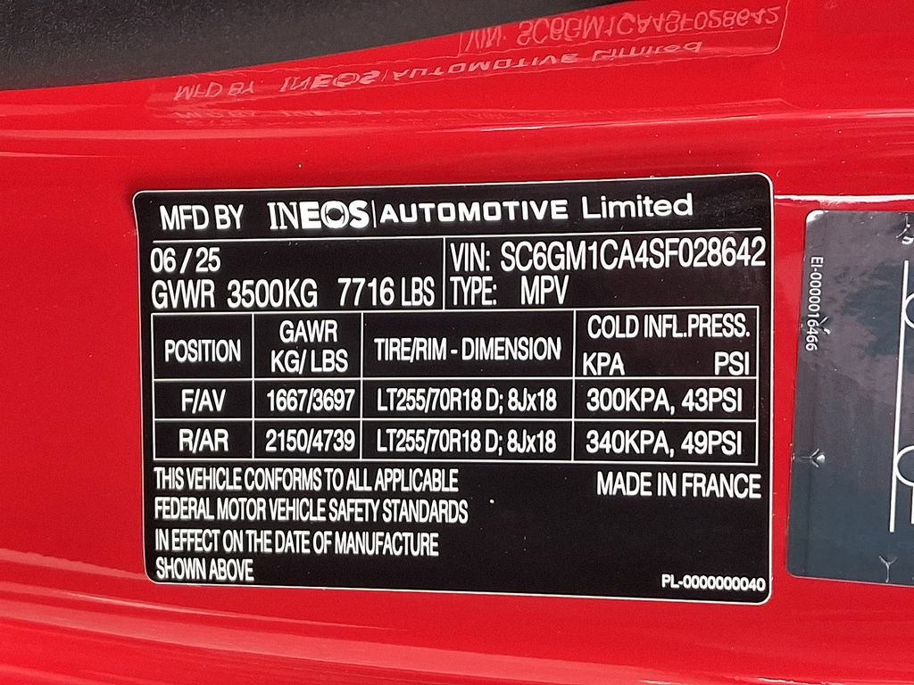 New 2025 INEOS Grenadier AWD/4WD image 8