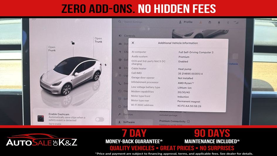 Used 2022 Tesla Model Y Long Range AWD/4WD image 3