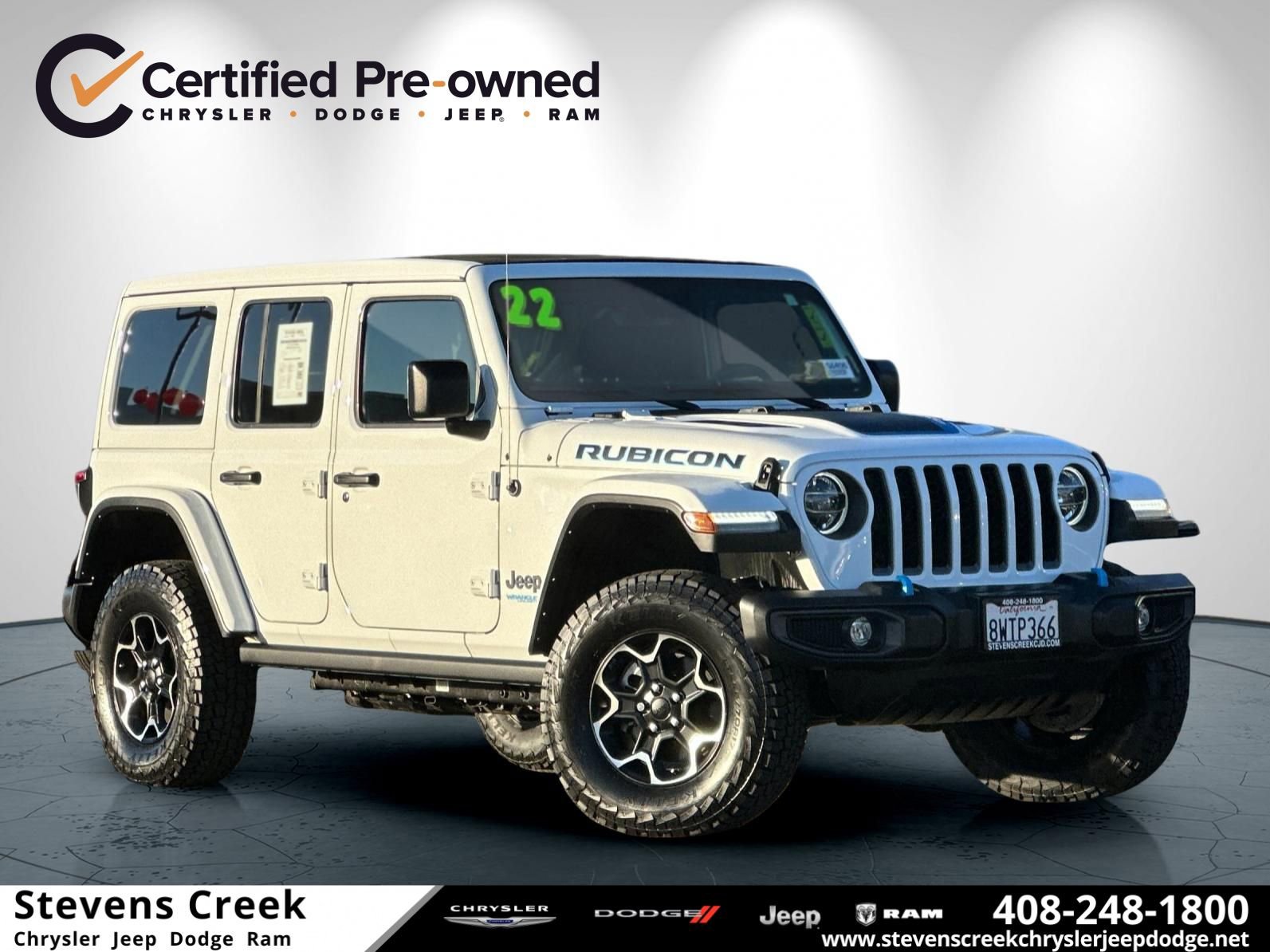 Used 2021 Jeep Wrangler Unlimited Rubicon 4xe w/ Cold Weather Group AWD/4WD image 1