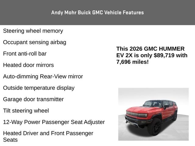 Used 2026 GMC Hummer EV SUV AWD/4WD image 8