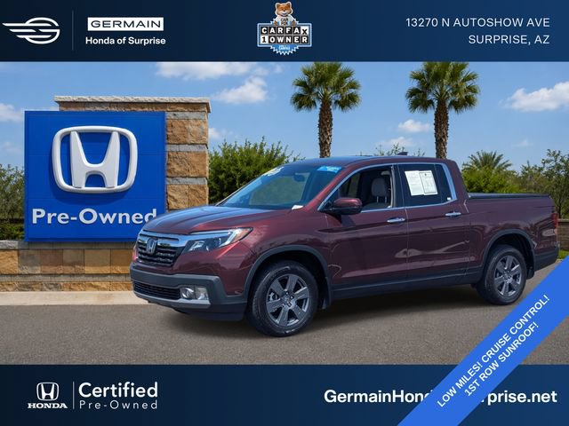 Certified 2020 Honda Ridgeline RTL-E image 1